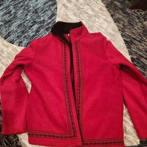 Dressbarn Black and Red Garment